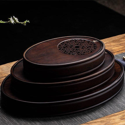 Luxurious Bamboo Kung Fu Tea Ceremony Tray Set - Très Elite
