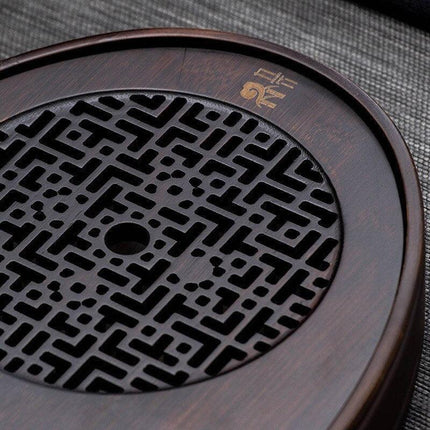 Luxurious Bamboo Kung Fu Tea Ceremony Tray Set - Très Elite