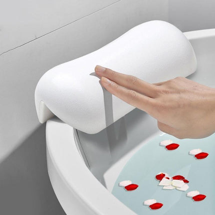 Luxurious Bathtub Relaxation Pillow with Secure Suction Cups for a Spa-Like Experience - Très Elite
