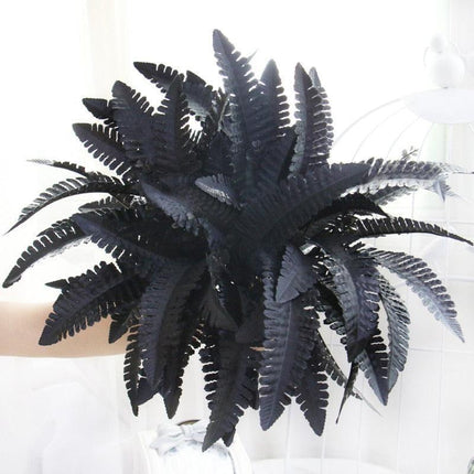 Luxurious Black Silk Floral Arrangement