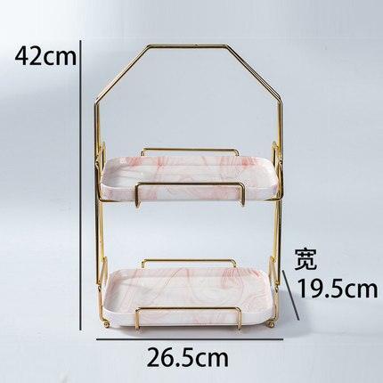 Luxurious Bone China Serving Tray - A Timeless Elegance for Dining and Decor - Très Elite