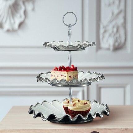 Luxurious Bone China Serving Tray - A Timeless Elegance for Dining and Decor - Très Elite