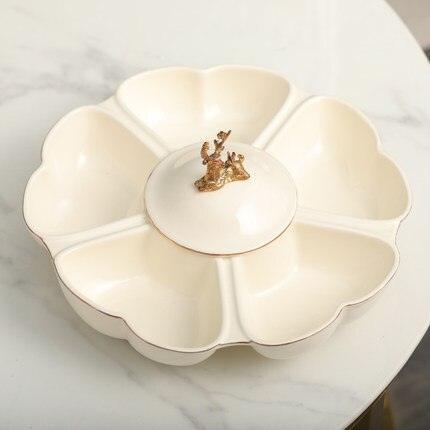 Luxurious Bone China Serving Tray - A Timeless Elegance for Dining and Decor - Très Elite