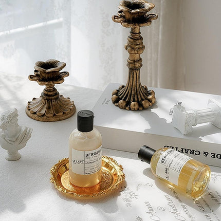 Luxurious European Court Gold Serving Tray: Elevate Your Home Decor with Elegance - Très Elite