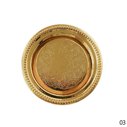 Luxurious European Court Gold Serving Tray: Elevate Your Home Decor with Elegance - Très Elite