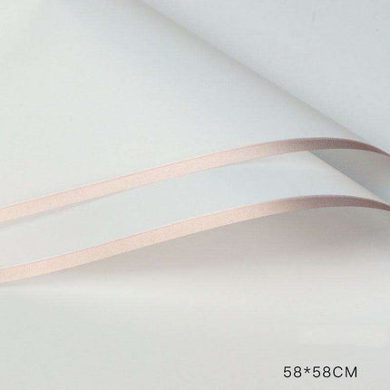 Luxurious Gold Rose Blossom Tissue Paper Set - 20 Sheets (58x58cm) - Très Elite