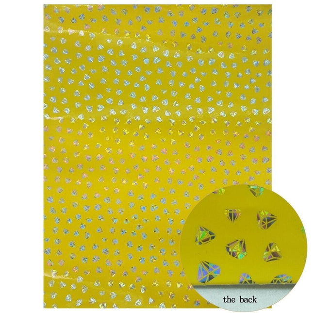 Luxurious Golden PU Leather Craft Sheets - Elevate Your DIY Projects!