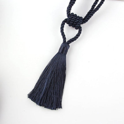 Luxurious Handmade Gold Tassel Curtain Tieback for Elegant Home Styling - Très Elite