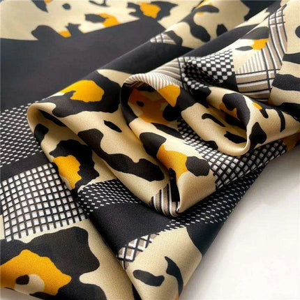 Luxurious Leopard Print Silk Scarf: A Chic Accessory to Enhance Your Wardrobe - Très Elite
