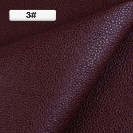 Luxurious Lychee Road Faux Leather Fabric - Premium DIY Sewing Material for Elegance and Style - Très Elite