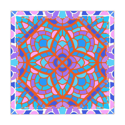 Luxurious Mosaic Square Table Cover - Elite House's Dining Elegance Upgrade - 55.1 x 55.1 (140cm x 140cm) - Très Elite