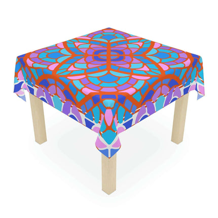 Luxurious Mosaic Square Table Cover - Elite House's Dining Elegance Upgrade - 55.1 x 55.1 (140cm x 140cm) - Très Elite