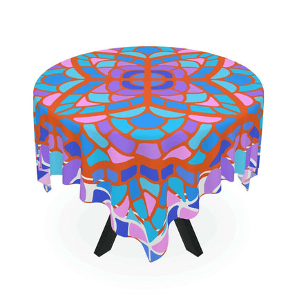 Luxurious Mosaic Square Table Cover - Elite House's Dining Elegance Upgrade - 55.1 x 55.1 (140cm x 140cm) - Très Elite