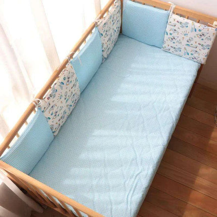 Luxurious Nordic Cartoon Baby Crib Bumper Set: Premium Comfort for Infant Nursery - Très Elite