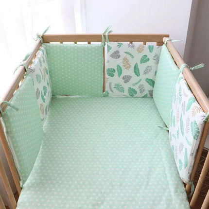 Luxurious Nordic Cartoon Baby Crib Bumper Set: Premium Comfort for Infant Nursery - Très Elite