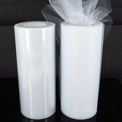 Luxurious Nylon Tulle Mesh Fabric Roll - Ideal for Weddings and Crafts - 6" x 25 Yards. luxurious-nylon-tulle-mesh-fabric-roll-ideal-for-weddings-and-crafts-6-x-25-yards Arts, Crafts & Sewing›Sewing & Fabric›Craft Fabrics