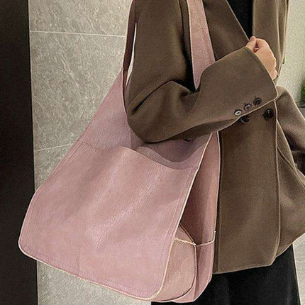 Luxurious Oversized Soft Leather Tote Bag for Effortless Elegance - Très Elite