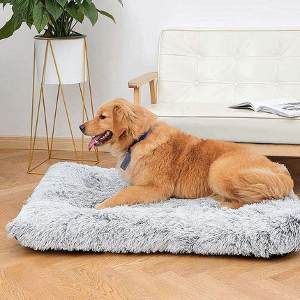 Plush Washable Pet Bed Mat for Dogs and Cats