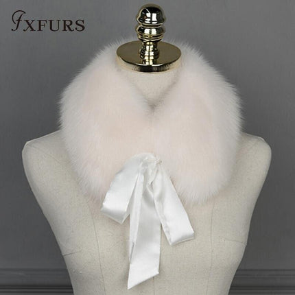 Luxurious Raccoon Dog Fur Ribbon Stole for Winter Elegance - Très Elite
