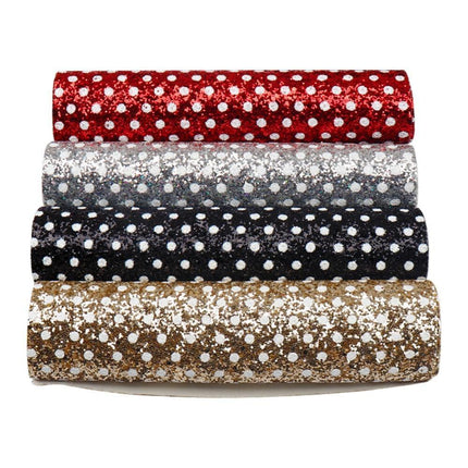 Luxurious Shimmering Faux Leather Crafting Set - Très Elite