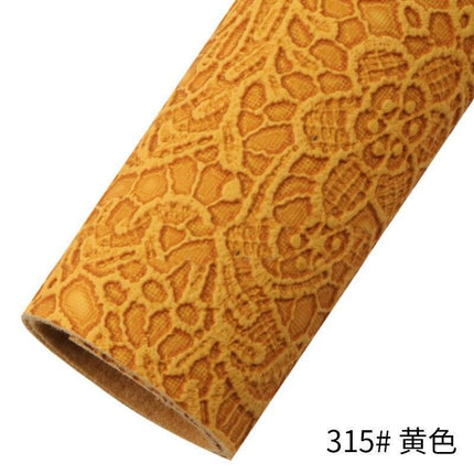 Luxurious Textured Faux Leather Craft Sheet - Premium Vinyl for DIY Creations - Très Elite