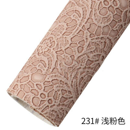 Luxurious Textured Faux Leather Craft Sheet - Premium Vinyl for DIY Creations - Très Elite