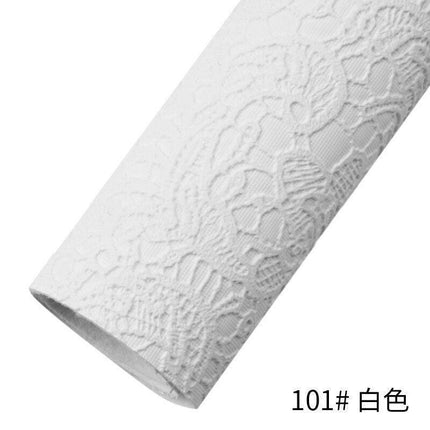 Luxurious Textured Faux Leather Craft Sheet - Premium Vinyl for DIY Creations - Très Elite