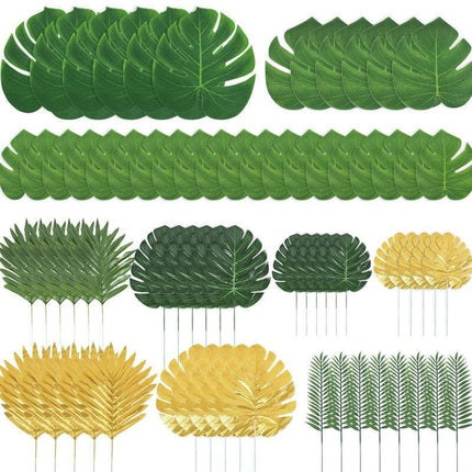 Luxurious Tropical Oasis: Premium Faux Palm Leaves for Upscale Home Decor