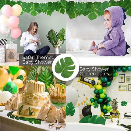 Luxurious Tropical Oasis: Premium Faux Palm Leaves for Upscale Home Decor