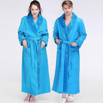 Luxurious Unisex Flannel Kimono Robe for Ultimate Comfort - Très Elite