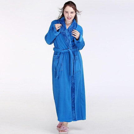 Luxurious Unisex Flannel Kimono Robe for Ultimate Comfort - Très Elite