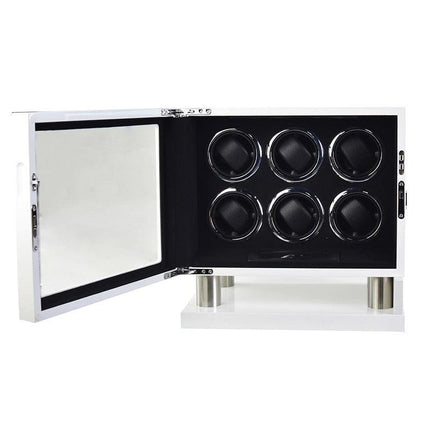 Luxurious Wooden Watch Winder Set for Timepiece Preservation