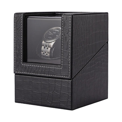 Luxury Carbon Fiber Single Watch Winder for Precision Timekeeping