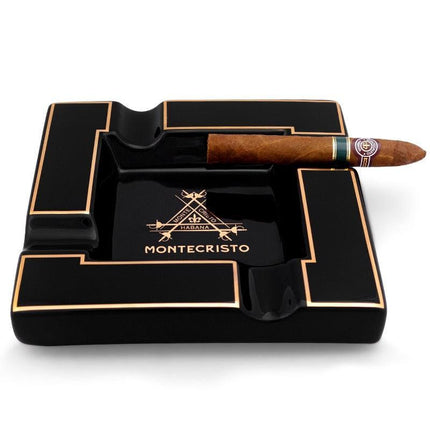Luxury Ceramic Cigar Trough Ashtray for the Discerning Aficionado - Très Elite