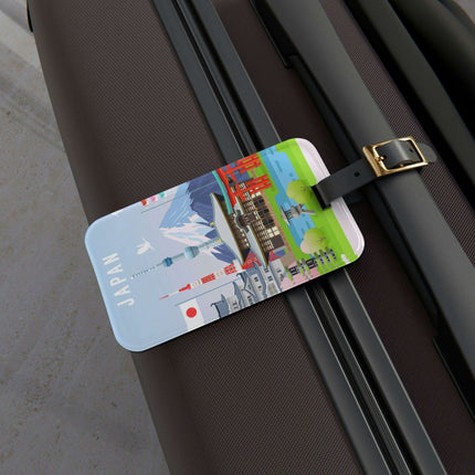 Luxury Custom Acrylic Luggage Tags with Leather Straps for Stylish Travelers - Très Elite