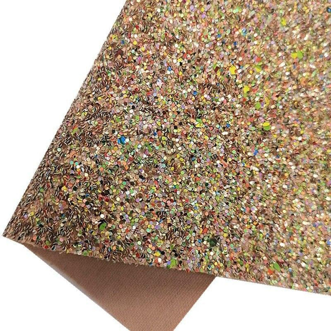 Luxury Rainbow Gingerbread Faux Leather Craft Kit - 21x29CM