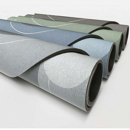 Luxury Suede Leather Diatom Earth Bath Mat with Superior Absorption and Quick-Dry Technology - Très Elite