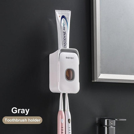 Magnetic Toothbrush and Toothpaste Storage System - Elegant Dustproof Organizer for Modern Bathrooms - Très Elite