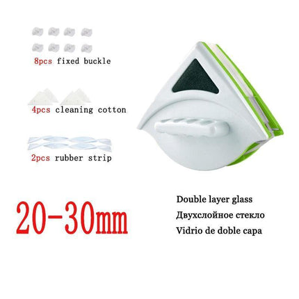 Magnetic Window Cleaning Tool with Safety Features: Achieve Crystal-Clear Double-Glazed Surfaces Effortlessly - Très Elite