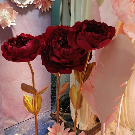 Majestic Giant Peony Paper Flower Crafting Set..