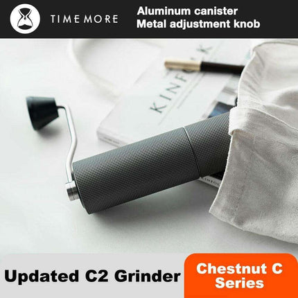 Manual Coffee Grinder C2 - Elevate Your Coffee Experience with Double Bearing Precision - Très Elite