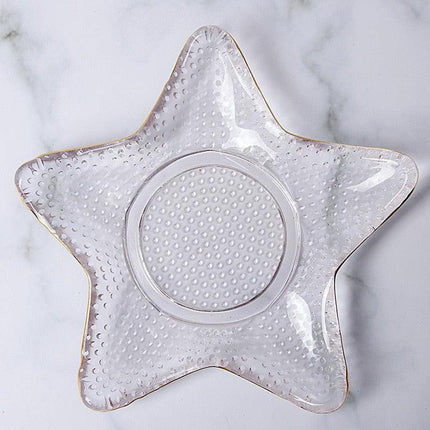 Marine Majesty Crystal Glass Bowl Collection with Nautical Designs and Luxe Finishes - Très Elite