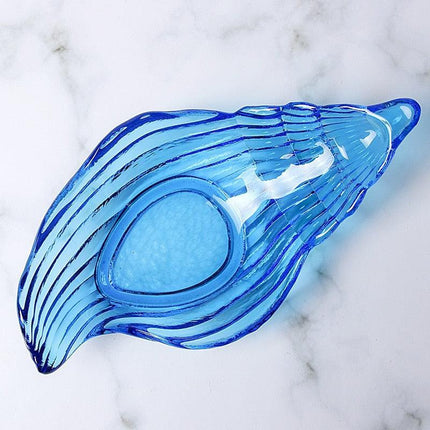 Marine Majesty Crystal Glass Bowl Collection with Nautical Designs and Luxe Finishes - Très Elite