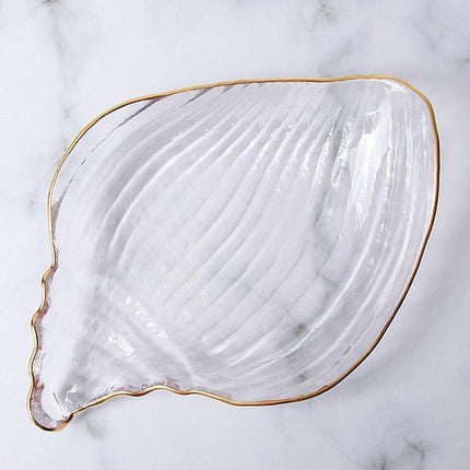 Marine Majesty Crystal Glass Bowl Collection with Nautical Designs and Luxe Finishes - Très Elite