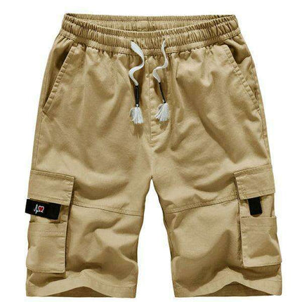 Men's Breathable Cotton Cargo Shorts with Versatile Pockets for Summer Comfort - Très Elite