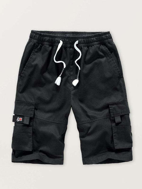 Men's Breathable Cotton Cargo Shorts with Versatile Pockets for Summer Comfort - Très Elite