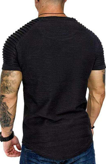 Men's Performance Raglan Muscle Tee - Perfect Blend of Comfort and Style for Active Living