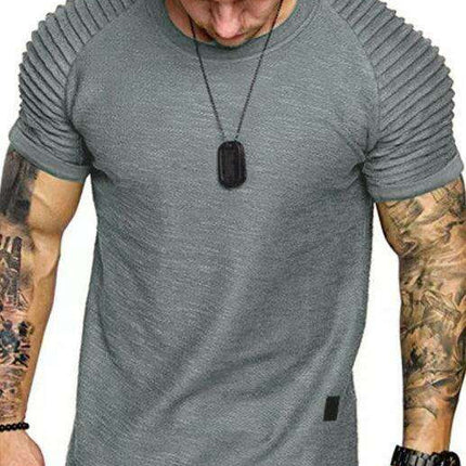 Men's Performance Raglan Muscle Tee - Perfect Blend of Comfort and Style for Active Living