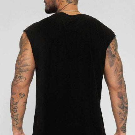 Men's Versatile Sleeveless Muscle Tank Top for Active and Casual Wear - Très Elite