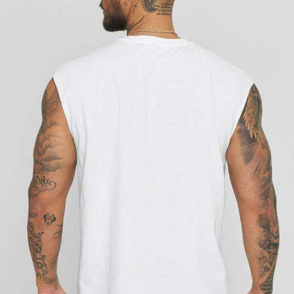 Men's Versatile Sleeveless Muscle Tank Top for Active and Casual Wear - Très Elite
